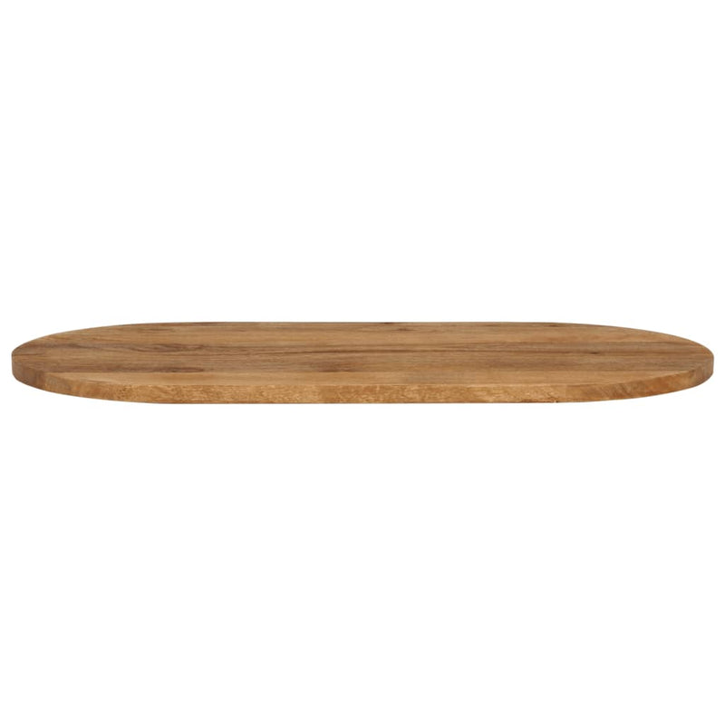 vidaXL tömör mangófa ovális asztallap 110 x 40 x 2,5 cm