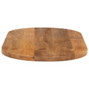 vidaXL tömör mangófa ovális asztallap 100 x 50 x 2,5 cm
