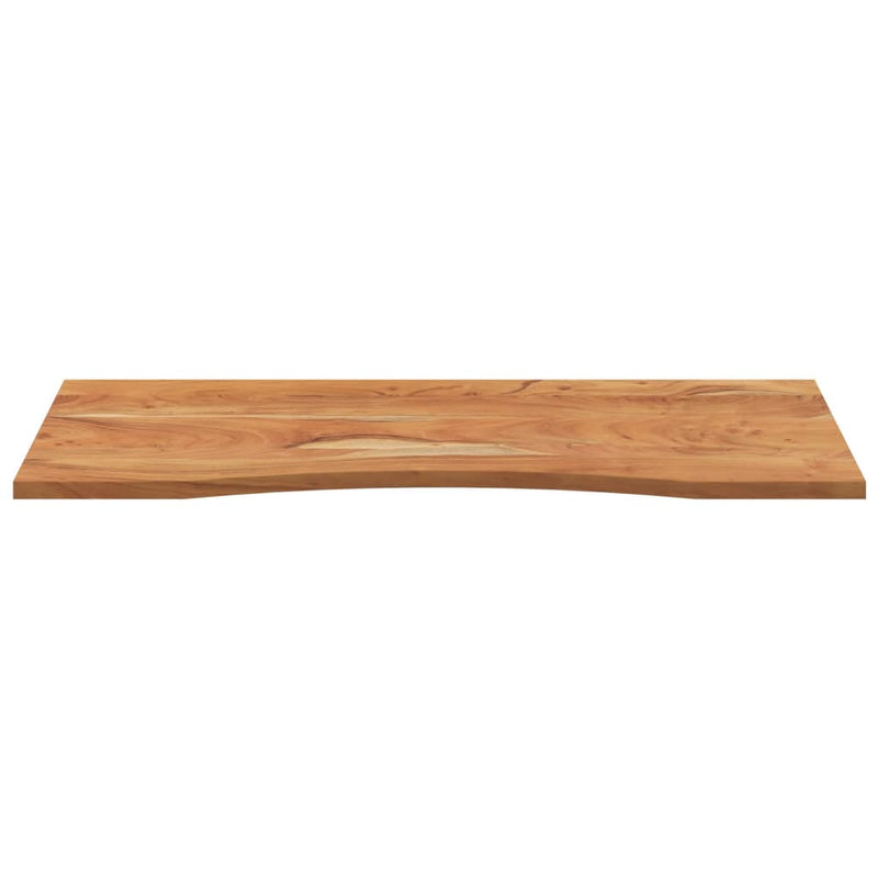 vidaXL tömör akácfa téglalap alakú asztallap 110 x 50 x 2,5 cm