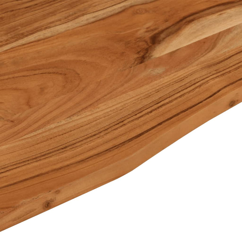 vidaXL tömör akácfa téglalap alakú asztallap 110 x 50 x 2,5 cm