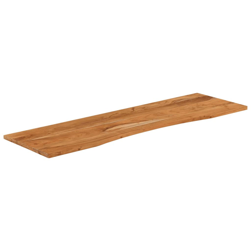 vidaXL tömör akácfa téglalap alakú asztallap 140 x 50 x 2,5 cm