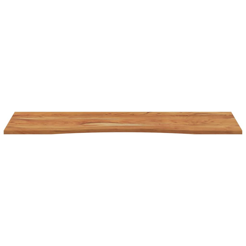 vidaXL tömör akácfa téglalap alakú asztallap 140 x 50 x 2,5 cm