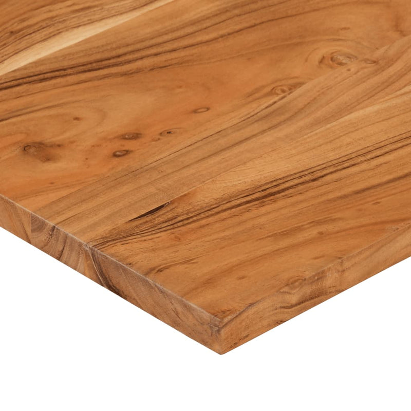 vidaXL tömör akácfa téglalap alakú asztallap 140 x 50 x 2,5 cm
