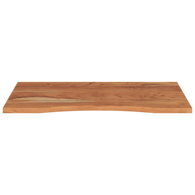 vidaXL tömör akácfa téglalap alakú asztallap 80 x 60 x 2,5 cm