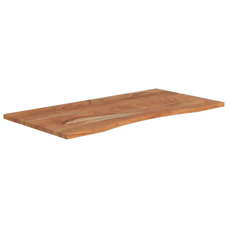 vidaXL tömör akácfa téglalap alakú asztallap 120 x 60 x 2,5 cm
