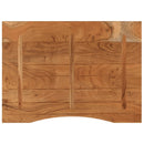 vidaXL tömör akácfa téglalap alakú asztallap 110 x 80 x 2,5 cm