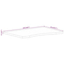 vidaXL tömör nyers mangófa íves asztallap 160 x 50 x 2,5 cm