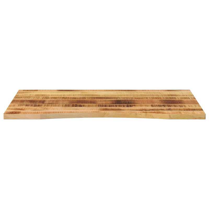 vidaXL tömör nyers mangófa íves asztallap 100 x 80 x 2,5 cm