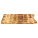 vidaXL tömör nyers mangófa íves asztallap 110 x 80 x 2,5 cm