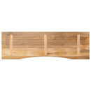 vidaXL tömör nyers mangófa íves asztallap 160 x 50 x 2,5 cm