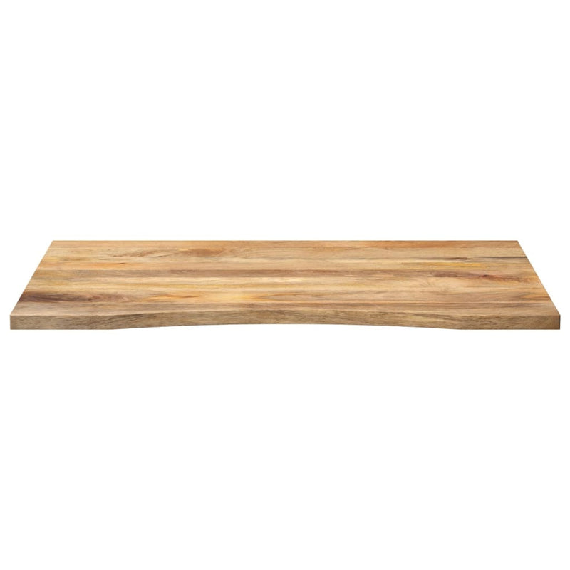 vidaXL tömör nyers mangófa íves asztallap 100 x 80 x 2,5 cm