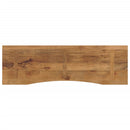 vidaXL tömör nyers mangófa íves asztallap 160 x 50 x 2,5 cm