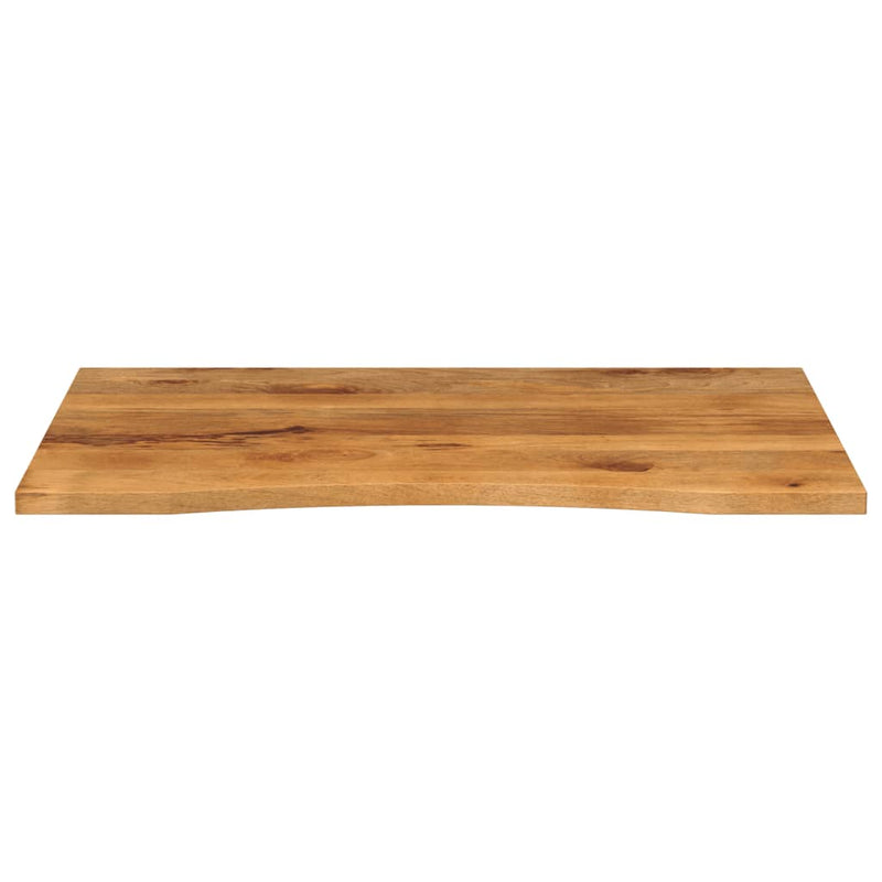 vidaXL tömör nyers mangófa íves asztallap 100 x 80 x 2,5 cm