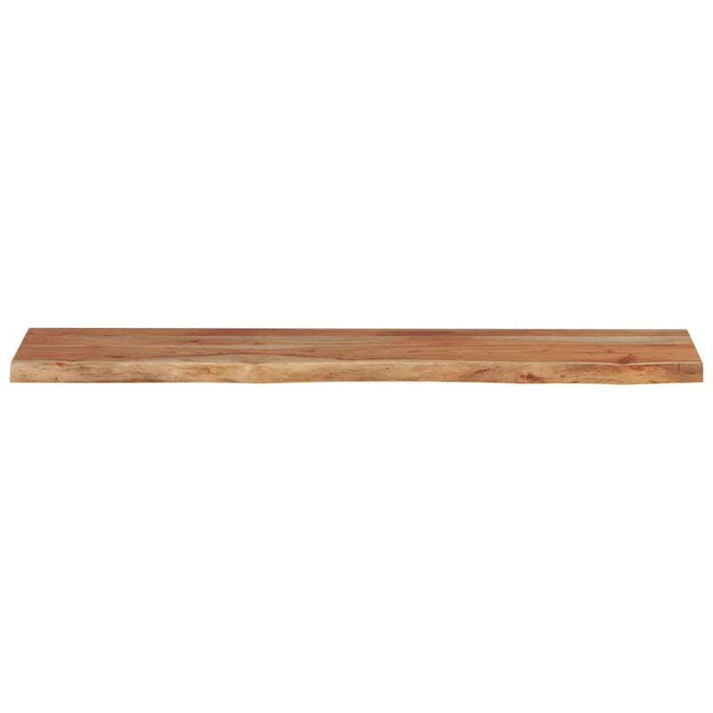 vidaXL tömör akácfa téglalap alakú fali polc 90 x 20 x 2,5 cm
