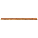 vidaXL tömör akácfa téglalap alakú fali polc 140 x 20 x 2,5 cm