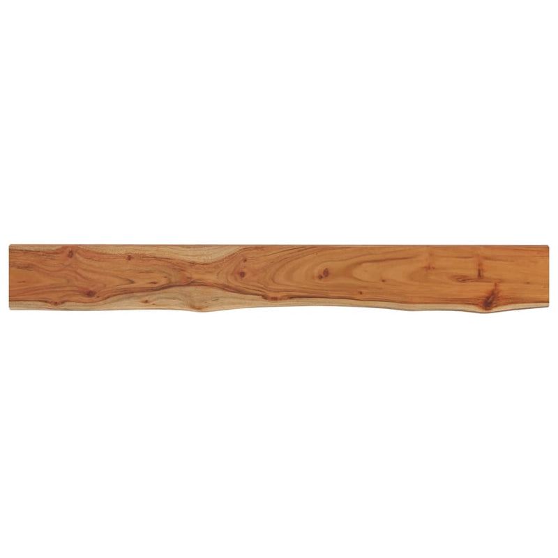 vidaXL tömör akácfa téglalap alakú fali polc 160 x 20 x 2,5 cm