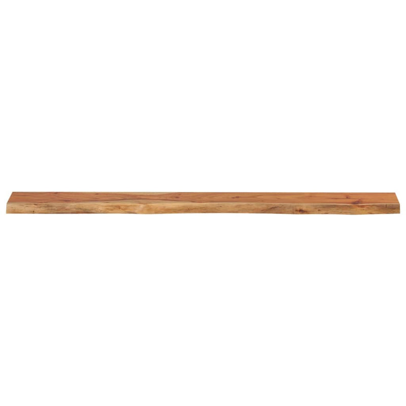 vidaXL tömör akácfa téglalap alakú fali polc 160 x 20 x 2,5 cm