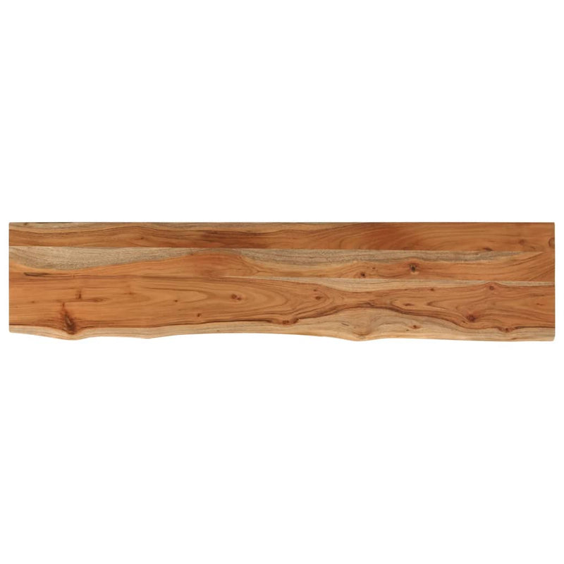 vidaXL tömör akácfa téglalap alakú asztallap 140 x 30 x 2,5 cm