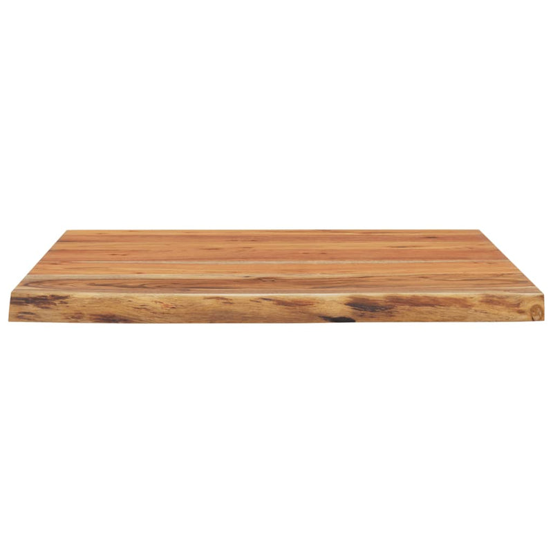 vidaXL tömör akácfa négyzet alakú fali polc 40 x 40 x 2,5 cm