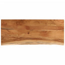 vidaXL tömör akácfa téglalap alakú asztallap 90 x 40 x 2,5 cm