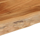 vidaXL tömör akácfa téglalap alakú asztallap 90 x 40 x 2,5 cm