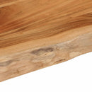 vidaXL tömör akácfa téglalap alakú asztallap 100 x 40 x 2,5 cm