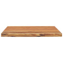 vidaXL tömör akácfa négyzet alakú fürdőszobai pult 60 x 60 x 2,5 cm
