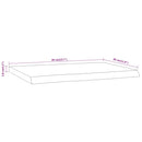 vidaXL tömör akácfa téglalap alakú fali polc 40 x 30 x 3,8 cm