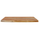 vidaXL tömör akácfa téglalap alakú fali polc 50 x 30 x 3,8 cm