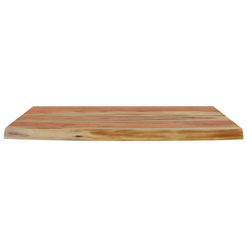 vidaXL tömör akácfa téglalap alakú fali polc 50 x 30 x 3,8 cm