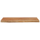vidaXL tömör akácfa téglalap alakú fali polc 60 x 30 x 3,8 cm