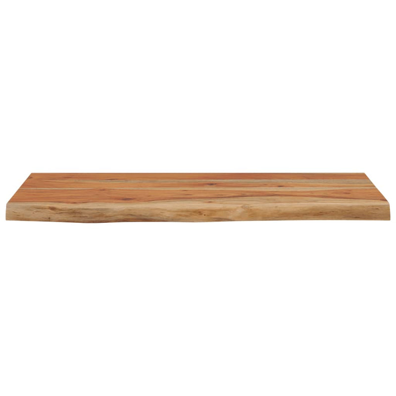 vidaXL tömör akácfa téglalap alakú fali polc 60 x 30 x 3,8 cm