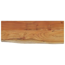 vidaXL tömör akácfa téglalap alakú fali polc 80 x 30 x 3,8 cm