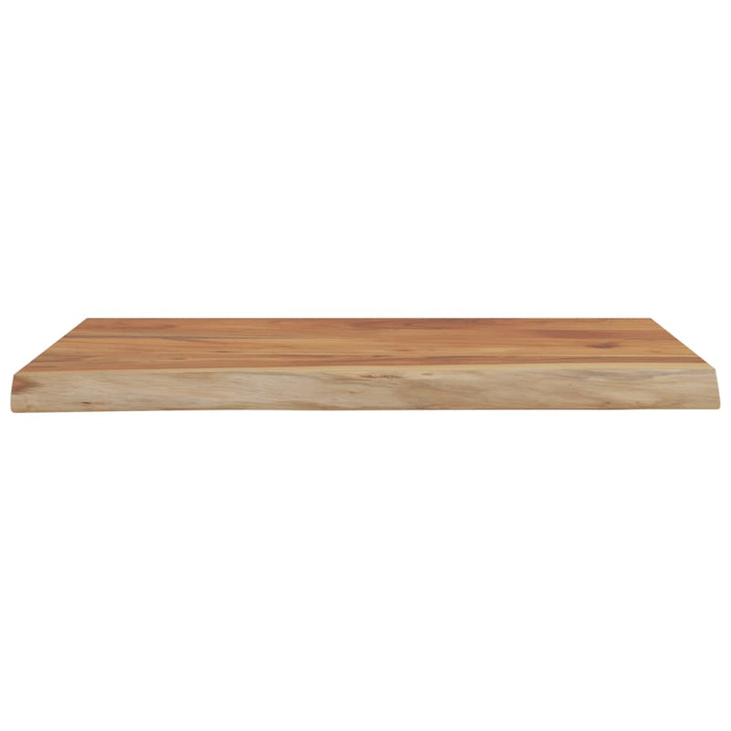 vidaXL tömör akácfa téglalap alakú fali polc 50 x 40 x 3,8 cm