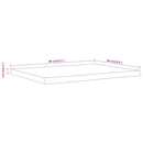 vidaXL tömör akácfa téglalap alakú fürdőszobai pult 80 x 60 x 3,8 cm