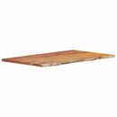 vidaXL tömör akácfa téglalap alakú fürdőszobai pult 100 x 60 x 3,8 cm