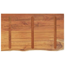 vidaXL tömör akácfa téglalap alakú fürdőszobai pult 100 x 60 x 3,8 cm