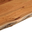 vidaXL tömör akácfa téglalap alakú fürdőszobai pult 100 x 60 x 3,8 cm