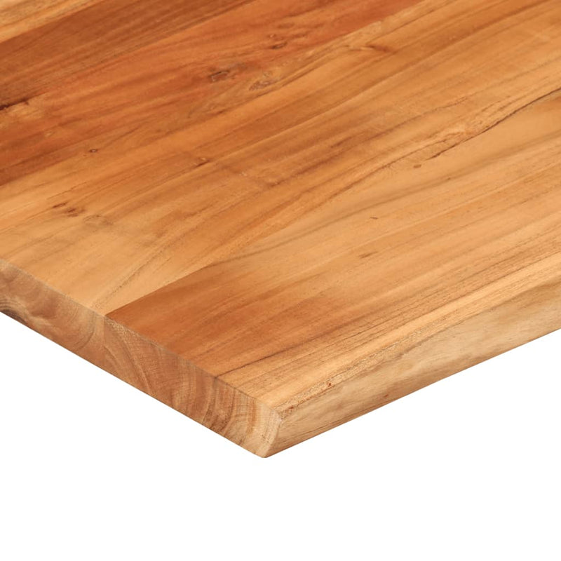 vidaXL tömör akácfa téglalap alakú asztallap 90 x 80 x 3,8 cm