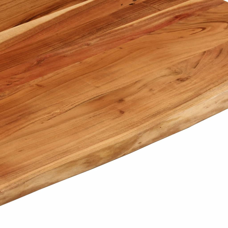 vidaXL tömör akácfa téglalap alakú asztallap 110 x 80 x 3,8 cm