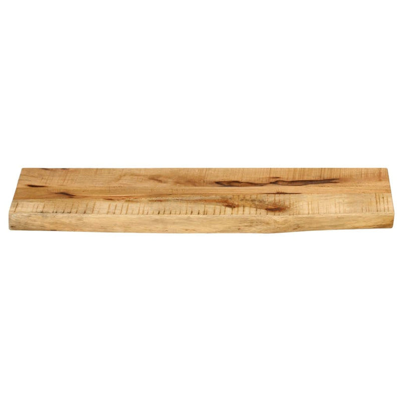 vidaXL tömör nyers mangófa természetes élű asztallap 70 x 20 x 3,8 cm