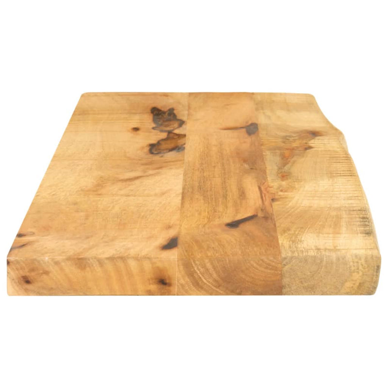vidaXL tömör nyers mangófa természetes élű asztallap 70 x 20 x 3,8 cm