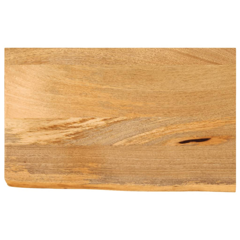 vidaXL tömör mangófa természetes élű asztallap 40 x 20 x 2,5 cm