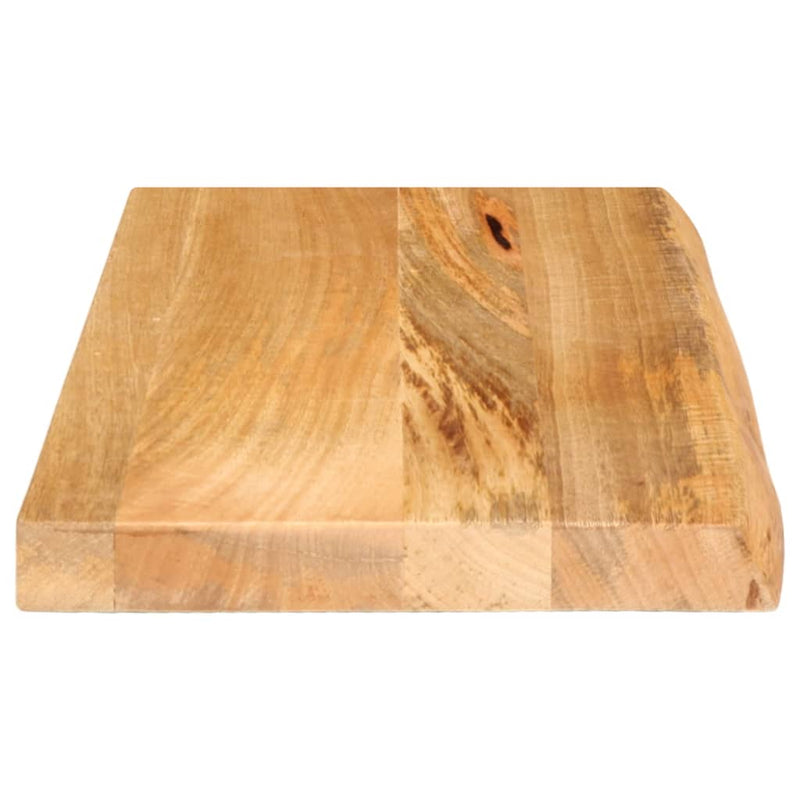 vidaXL tömör mangófa természetes élű asztallap 50 x 20 x 2,5 cm