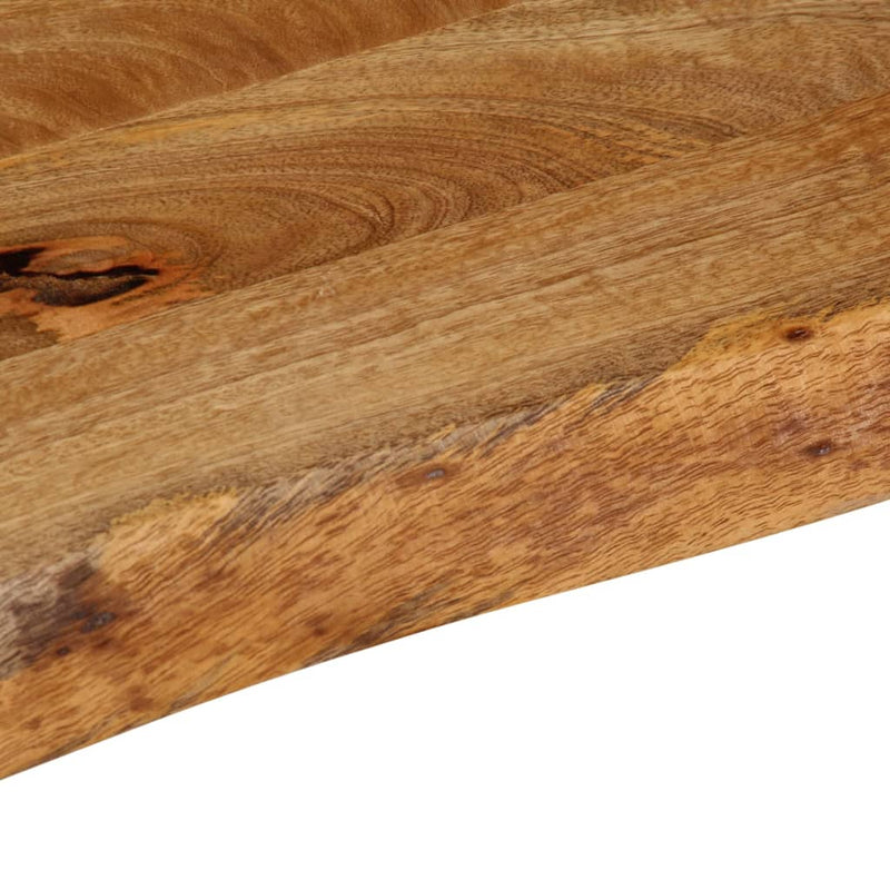 vidaXL tömör mangófa természetes élű asztallap 50 x 20 x 2,5 cm