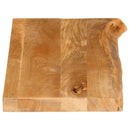 vidaXL tömör mangófa természetes élű asztallap 70 x 20 x 2,5 cm