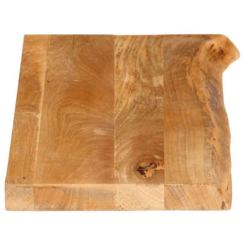 vidaXL tömör mangófa természetes élű asztallap 70 x 20 x 2,5 cm