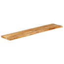 vidaXL tömör mangófa asztallap természetes éllel 180 x 20 x 3,8 cm