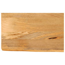vidaXL tömör mangófa asztallap természetes éllel 50 x 30 x 3,8 cm