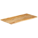 vidaXL tömör mangófa természetes élű asztallap 120 x 60 x 3,8 cm